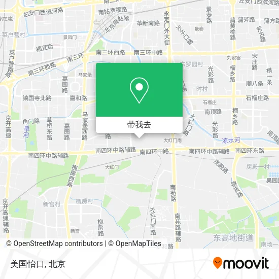 美国怡口地图