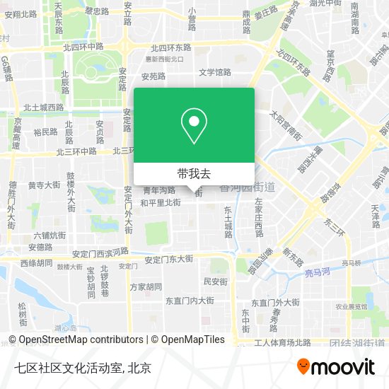 七区社区文化活动室地图