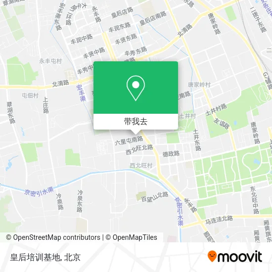 皇后培训基地地图