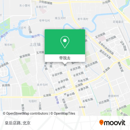皇后店路地图