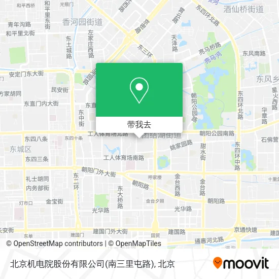 北京机电院股份有限公司(南三里屯路)地图