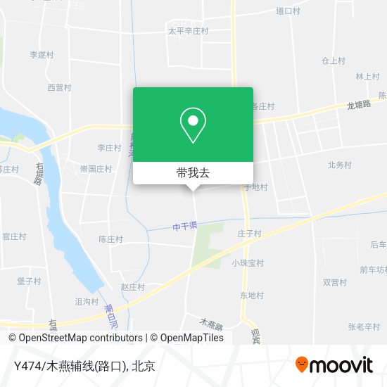 Y474/木燕辅线(路口)地图