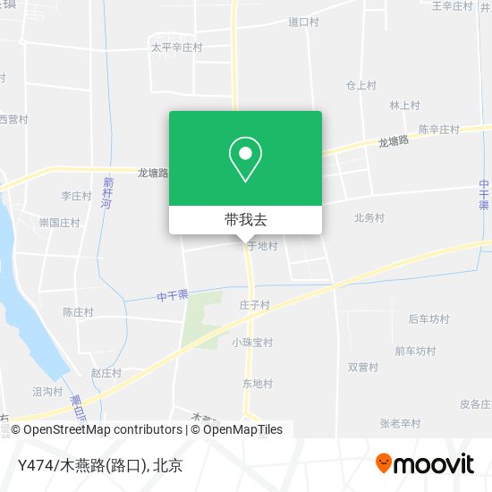 Y474/木燕路(路口)地图
