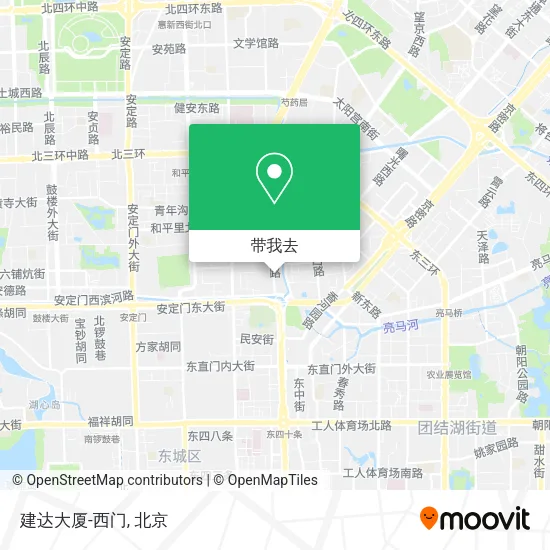 建达大厦-西门地图