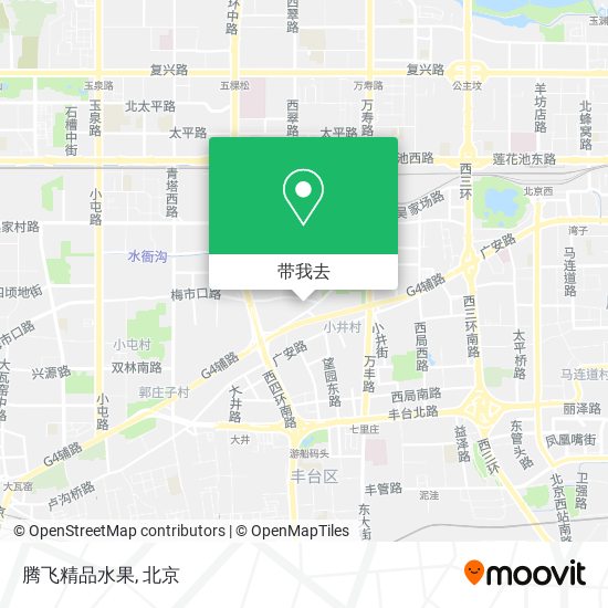 腾飞精品水果地图