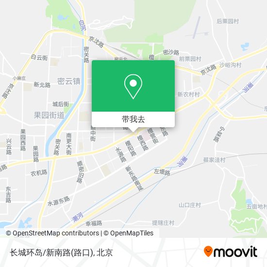 长城环岛/新南路(路口)地图