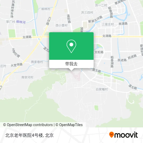 北京老年医院4号楼地图