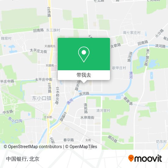 中国银行地图