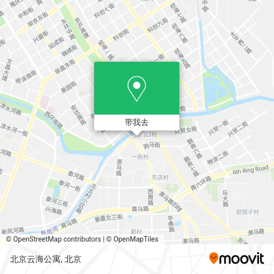 北京云海公寓地图