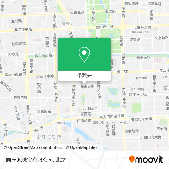 阗玉源珠宝有限公司地图