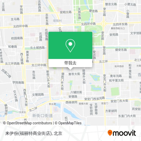 来伊份(福丽特商业街店)地图
