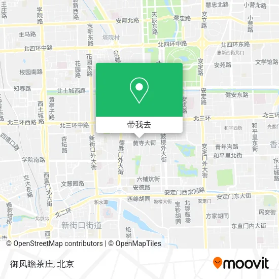 御凤瞻茶庄地图