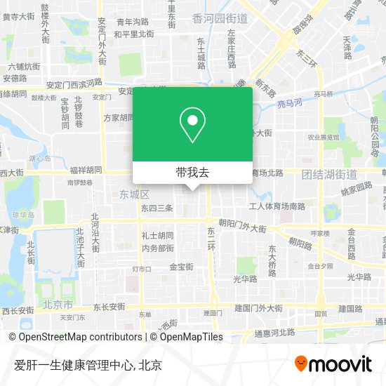 爱肝一生健康管理中心地图