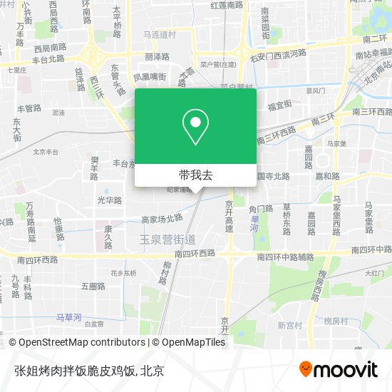 张姐烤肉拌饭脆皮鸡饭地图