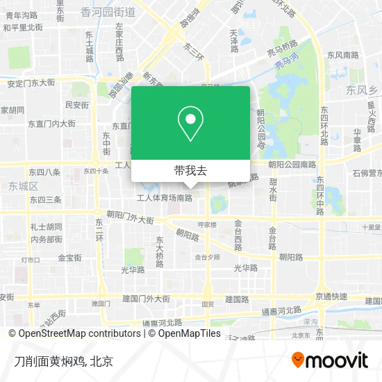 刀削面黄焖鸡地图