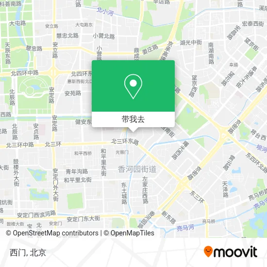 西门地图