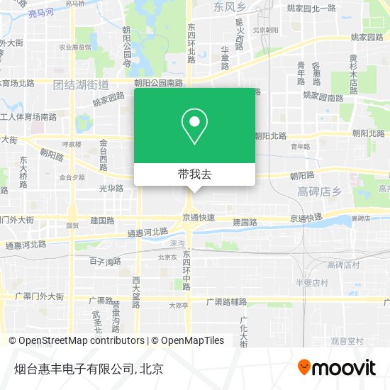 烟台惠丰电子有限公司地图