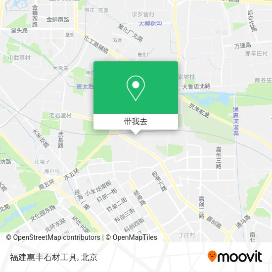 福建惠丰石材工具地图