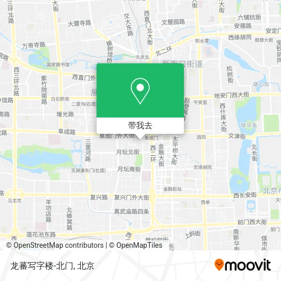 龙蕃写字楼-北门地图