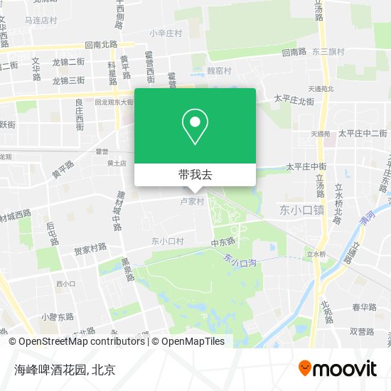 海峰啤酒花园地图