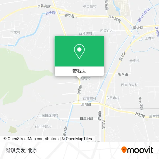 斯琪美发地图
