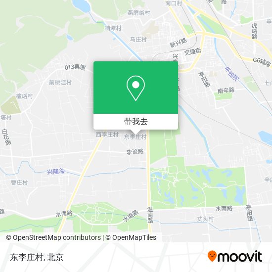 东李庄村地图