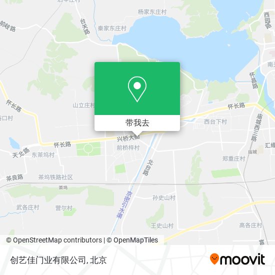 创艺佳门业有限公司地图