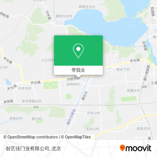 创艺佳门业有限公司地图