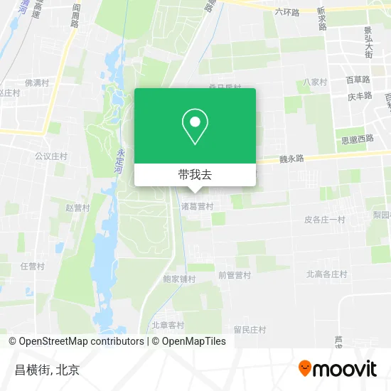 昌横街地图