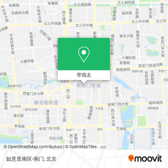 如意里南区-南门地图