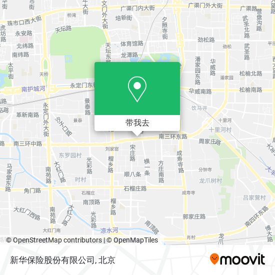 新华保险股份有限公司地图