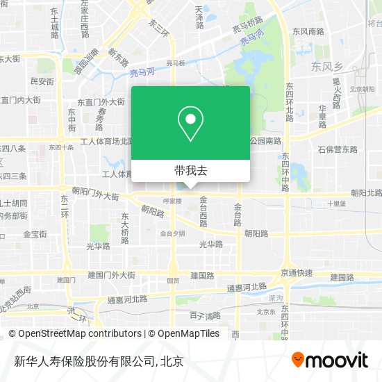 新华人寿保险股份有限公司地图
