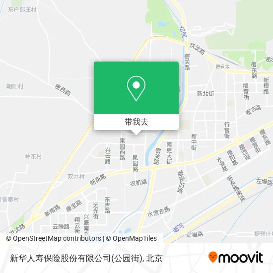 新华人寿保险股份有限公司(公园街)地图