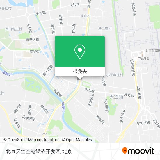 北京天竺空港经济开发区地图