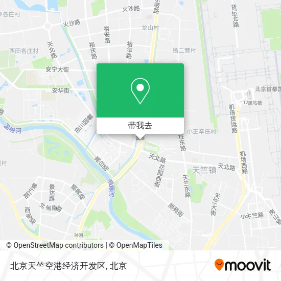 北京天竺空港经济开发区地图