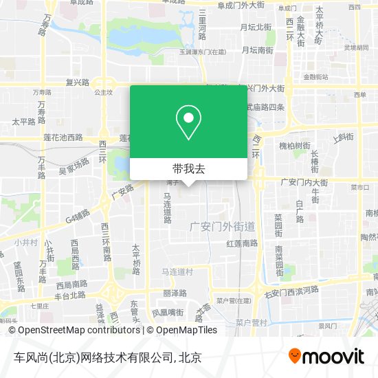 车风尚(北京)网络技术有限公司地图