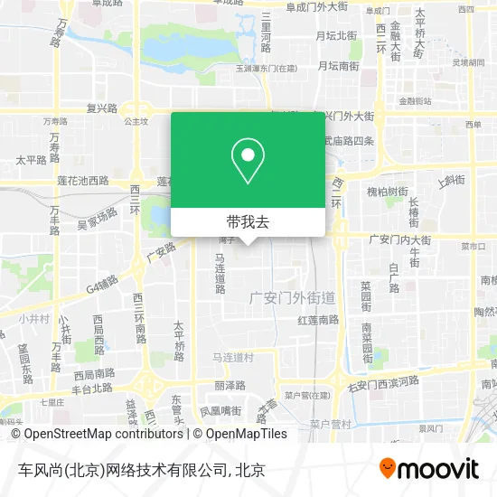 车风尚(北京)网络技术有限公司地图