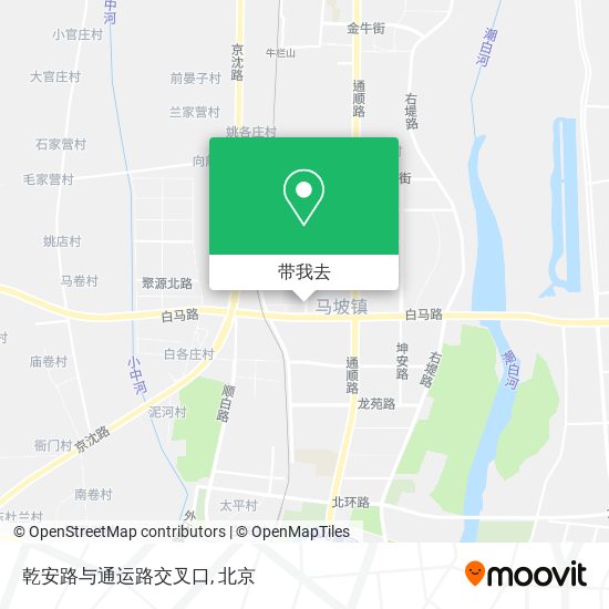 乾安路与通运路交叉口地图