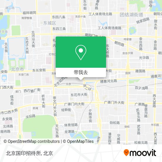北京国印招待所地图