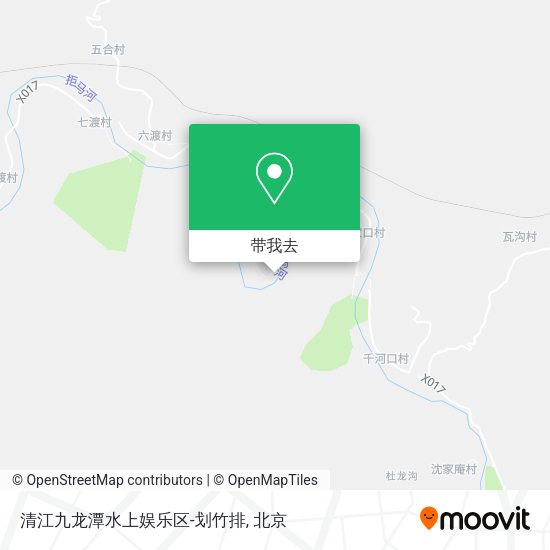 清江九龙潭水上娱乐区-划竹排地图