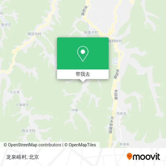 龙泉峪村地图