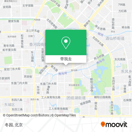 冬园地图