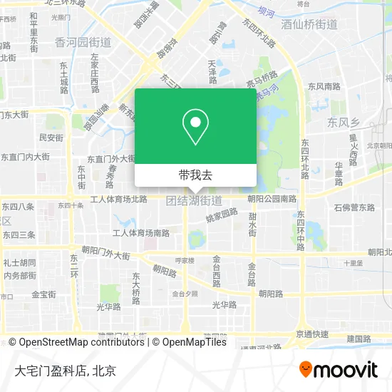 大宅门盈科店地图