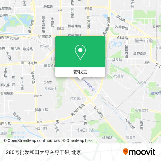 280号批发和田大枣灰枣干果地图