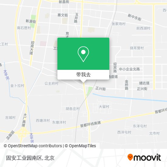 固安工业园南区地图