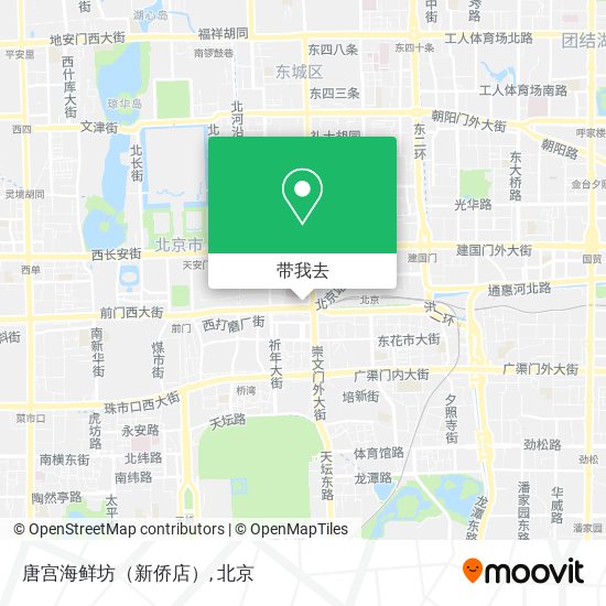 唐宫海鲜坊（新侨店）地图