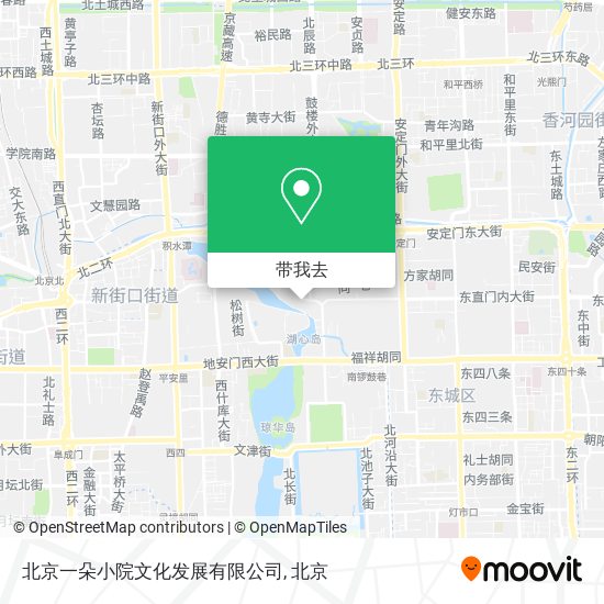 北京一朵小院文化发展有限公司地图