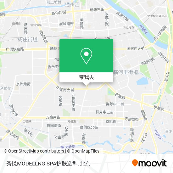 秀悦MODELLNG SPA护肤造型地图