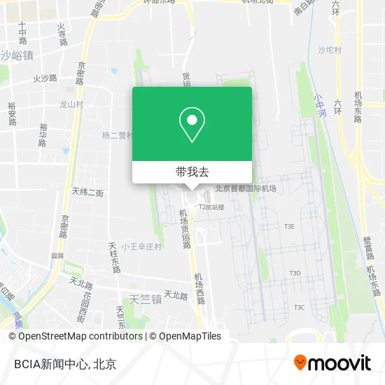 BCIA新闻中心地图