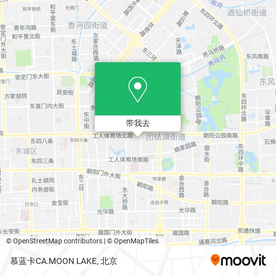 慕蓝卡CA.MOON LAKE地图